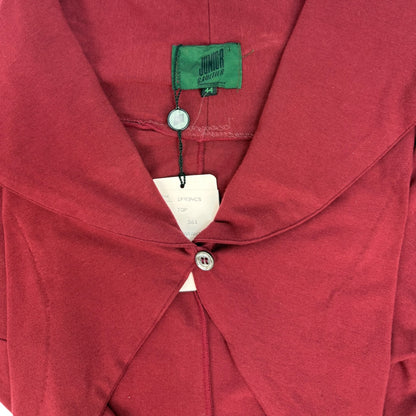 Vintage Junior Gaultier Oberteil rot Dead Stock Gr. 44