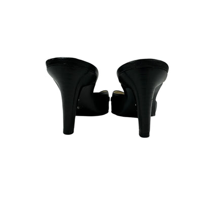 Vintage Sisley Heels schwarz 37