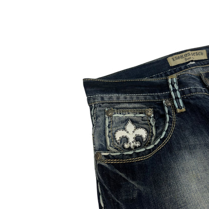 Vintage Laguna Beach Jeanshose blau 34