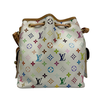 Louis Vuitton Sac Noe Murakami Handtasche weiß / bunt