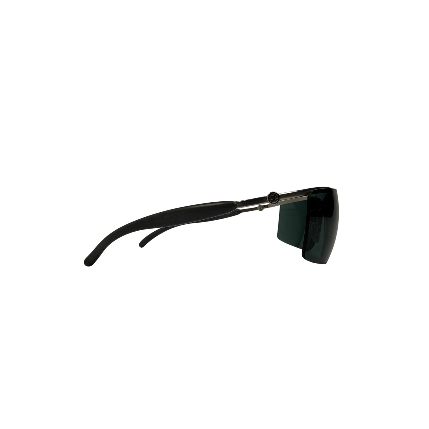 Vintage Chanel Sonnenbrille Silber
