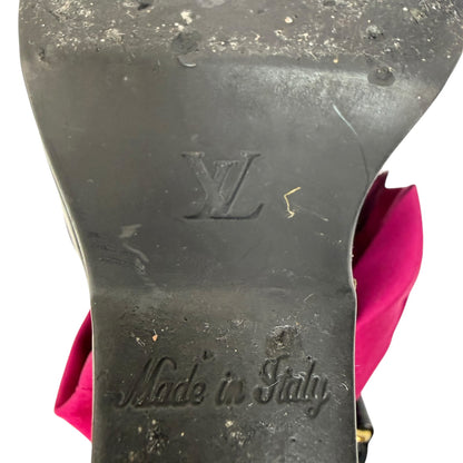 Vintage Louis Vuitton Heels schwarz Gr. 37,5