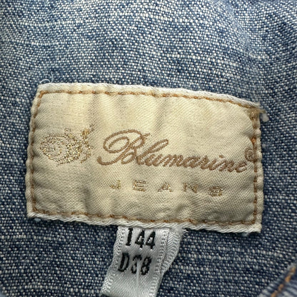 Vintage Blumarine Jeans Jacke blau Damen S