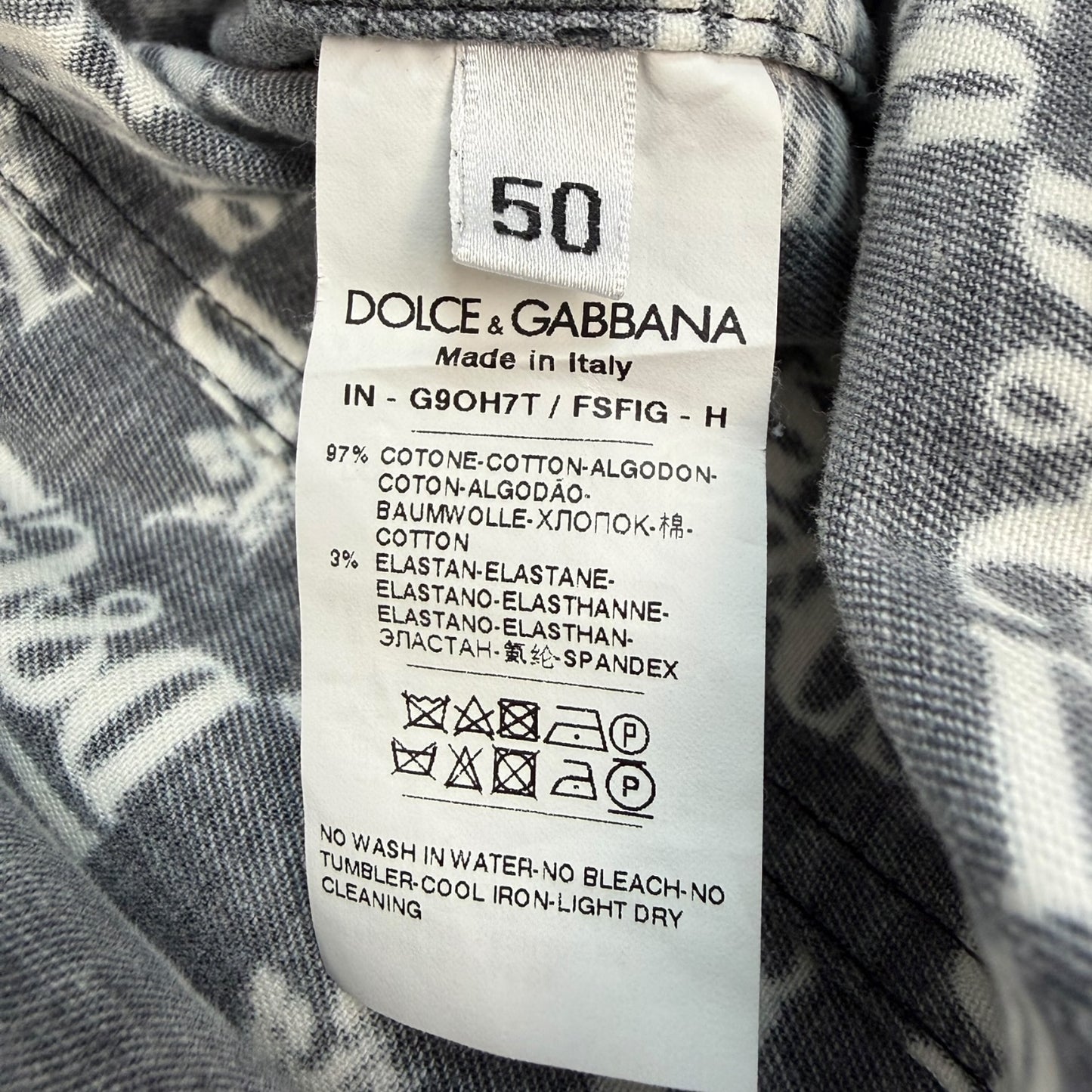 Dolce & Gabbana Jacke schwarz / weiß Gr. 50