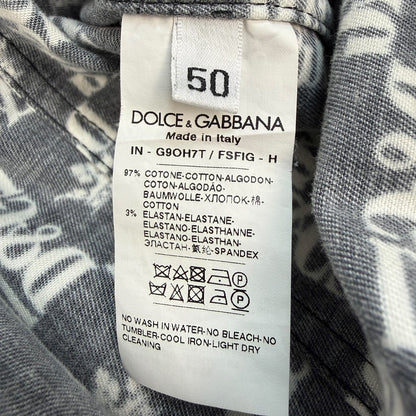 Dolce & Gabbana Jacke schwarz / weiß Gr. 50