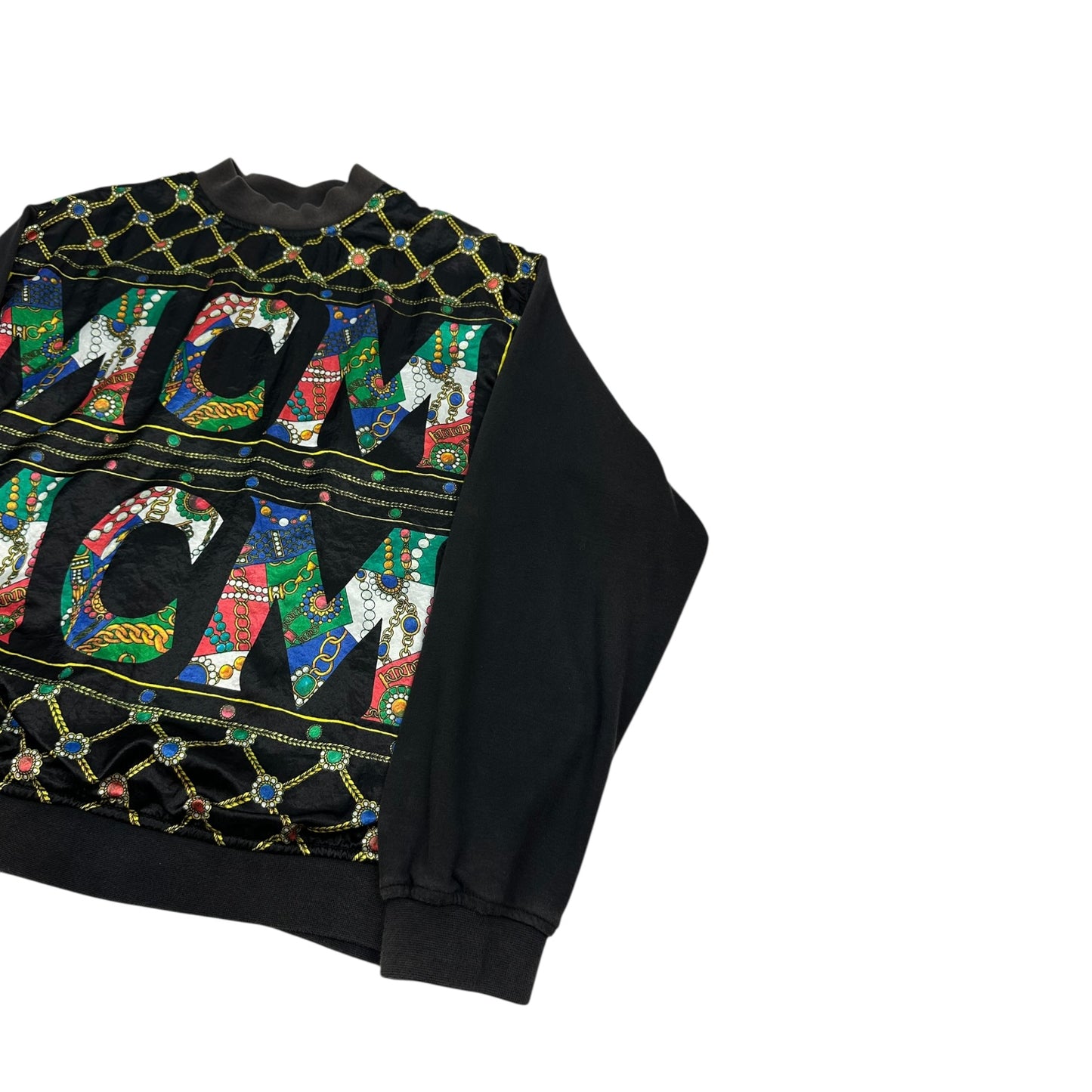 Vintage MCM Sweatshirt schwarz / bunt L