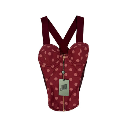 Vintage Gaultier Junior Korsett rot Dead Stock Gr. 40