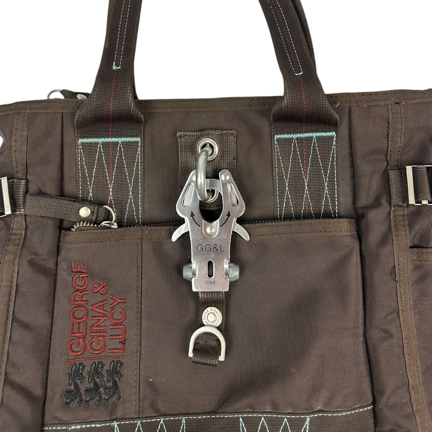 Vintage GG&L Handtasche braun