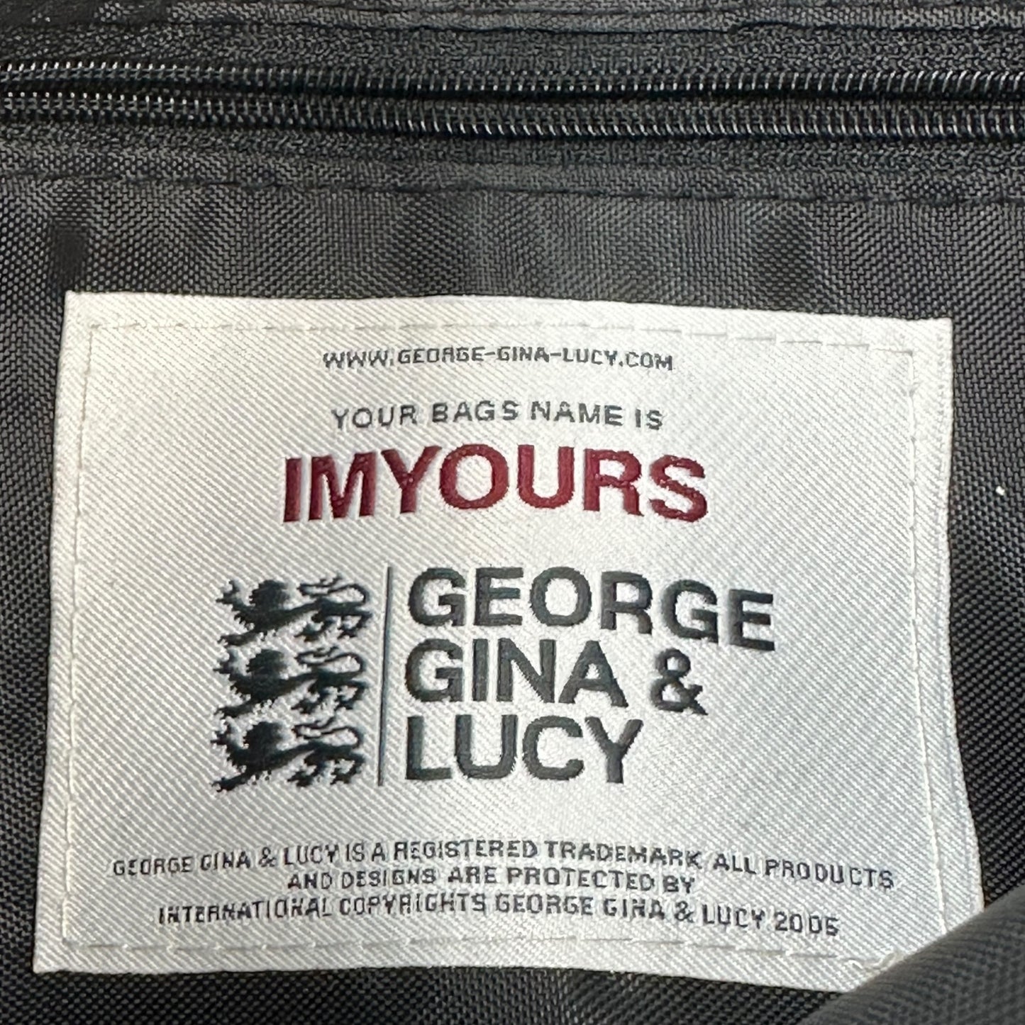 Vintage GG&L Imyours Handtasche weiß