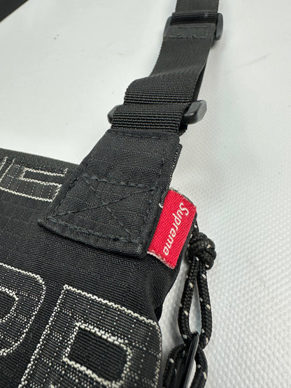 Vintage Supreme Umhängetasche schwarz