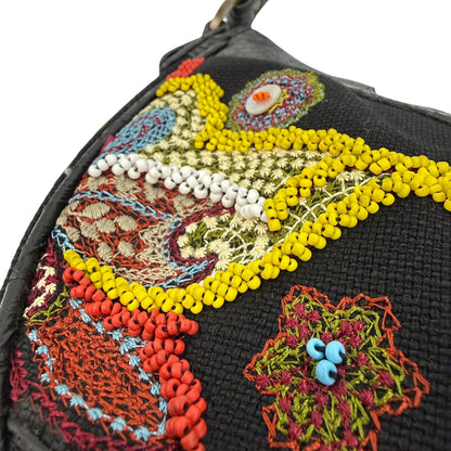 Vintage Just Cavalli Bag schwarz / bunt
