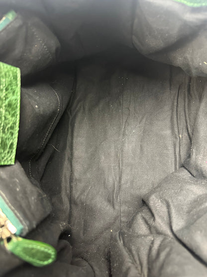 Vintage Balenciaga City bag grün