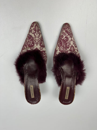 Vintage Xenos Pumps rot Gr. 36,5
