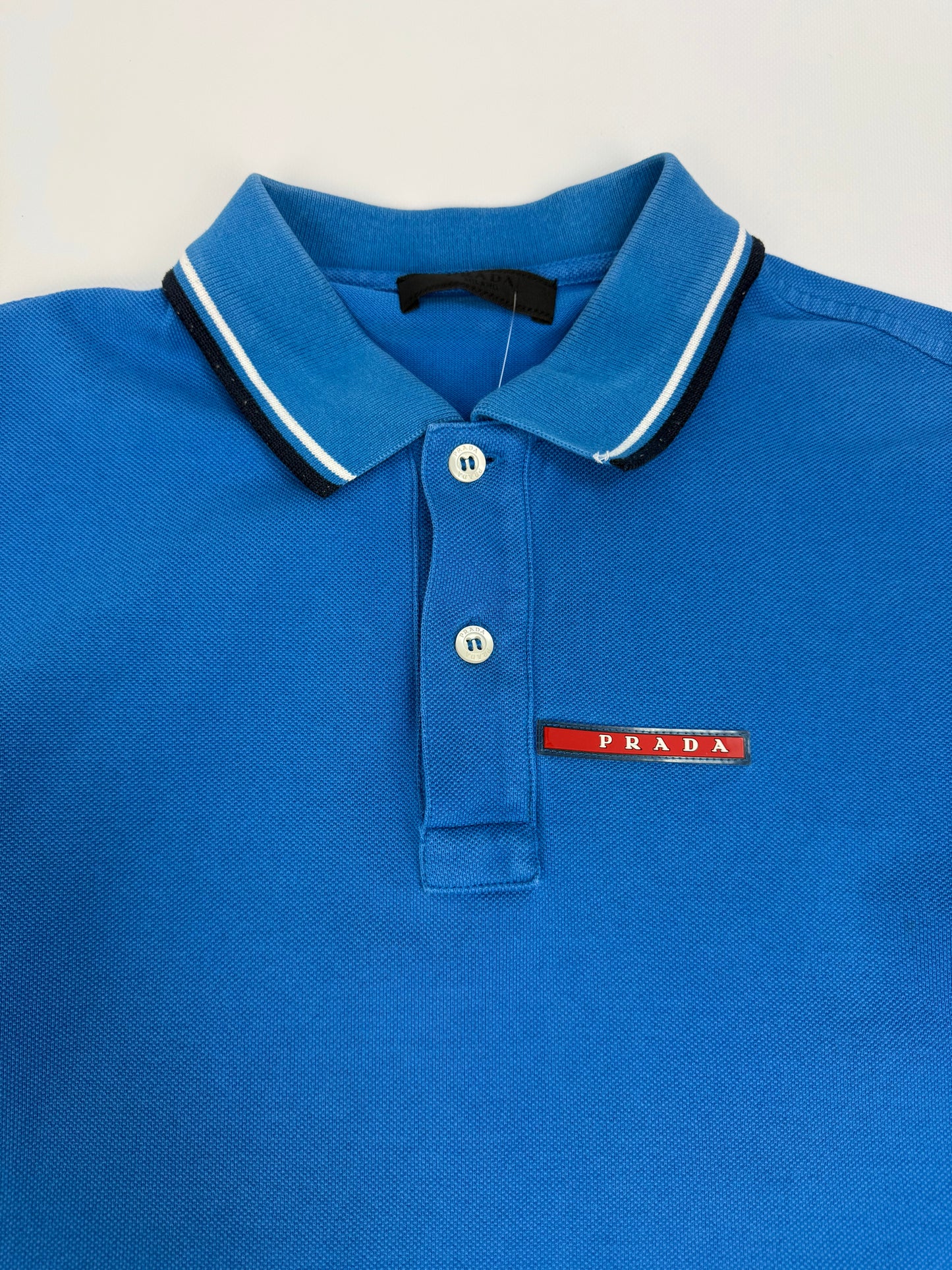 Prada Polohemd blau Gr. S