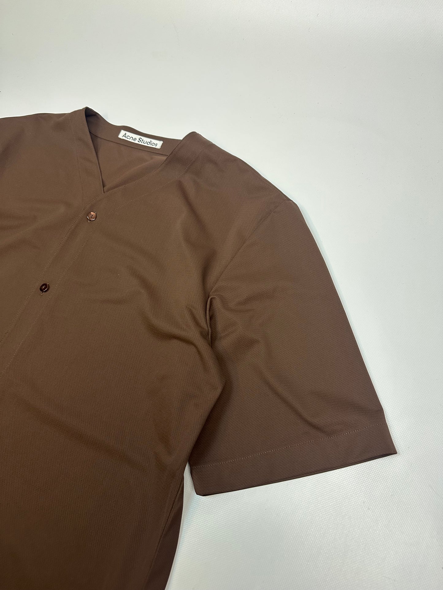 Acne Studios Hemd braun Gr. 48