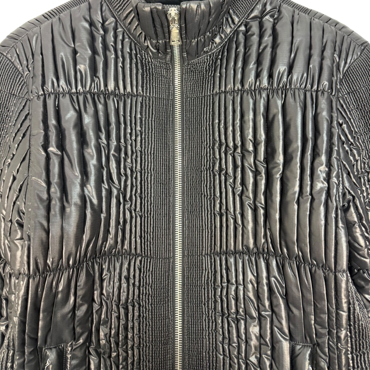 Vintage Prada Nylon Jacke schwarz Gr. 54 / L