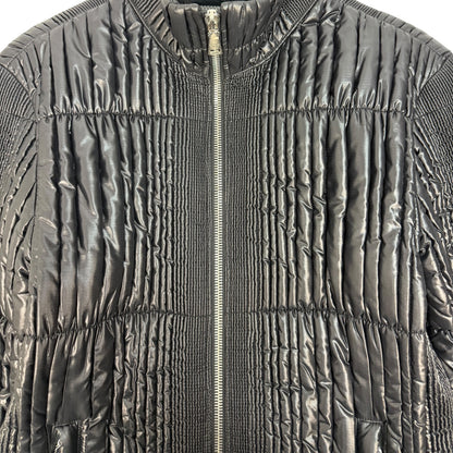 Vintage Prada Nylon Jacke schwarz Gr. 54 / L