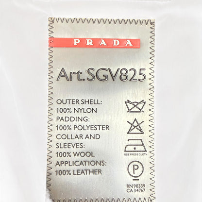 Vintage Prada Nylon Jacke schwarz Gr. 54 / L