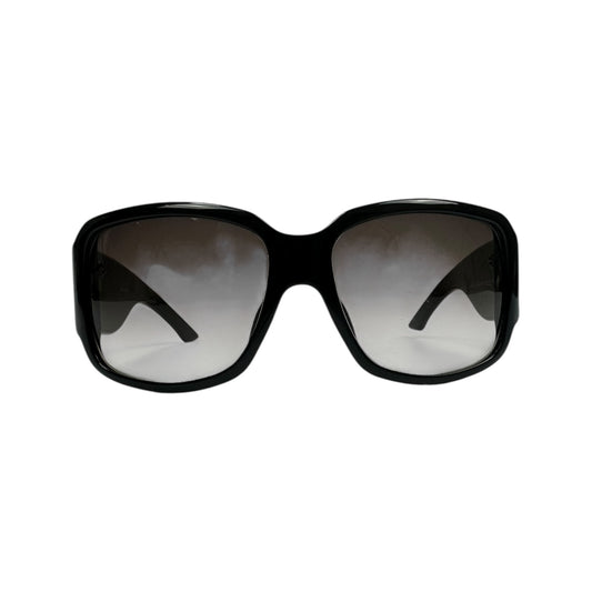 Vintage Christian Dior Sonnenbrille schwarz