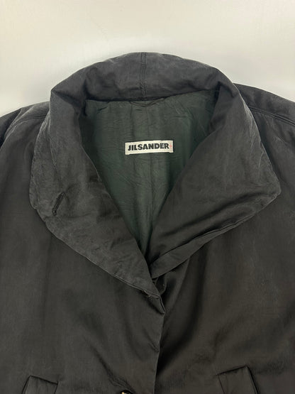 Jil Sander Mantel schwarz Gr. 46