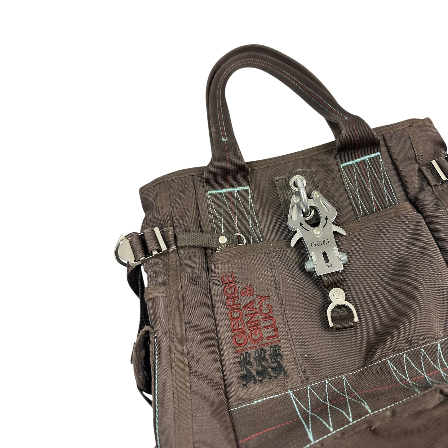 Vintage GG&L Handtasche braun