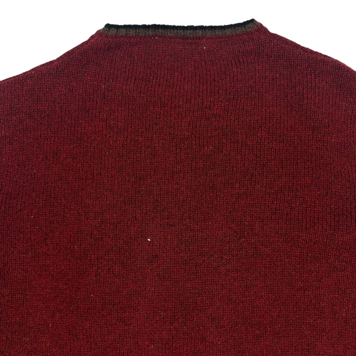 Vintage Burberry Pullover rot 6/L