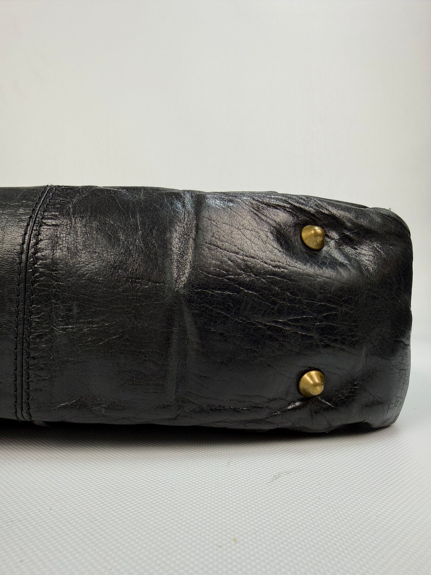 Vintage Chloé Handtasche schwarz / Gold
