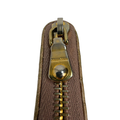 Vintage Miu Miu Portemonnaie rosa / Gold