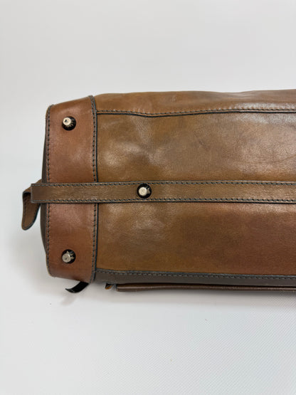 Vintage Chloé Handtasche braun / schwarz
