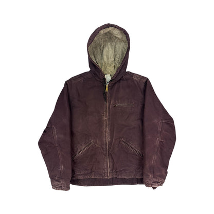 Vintage Carhartt Jacke dunkelrot Gr. M Frauen: XL