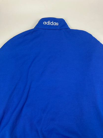 Vintage Adidas F.C. Bayern München Trackjacket blau/rot Gr. L