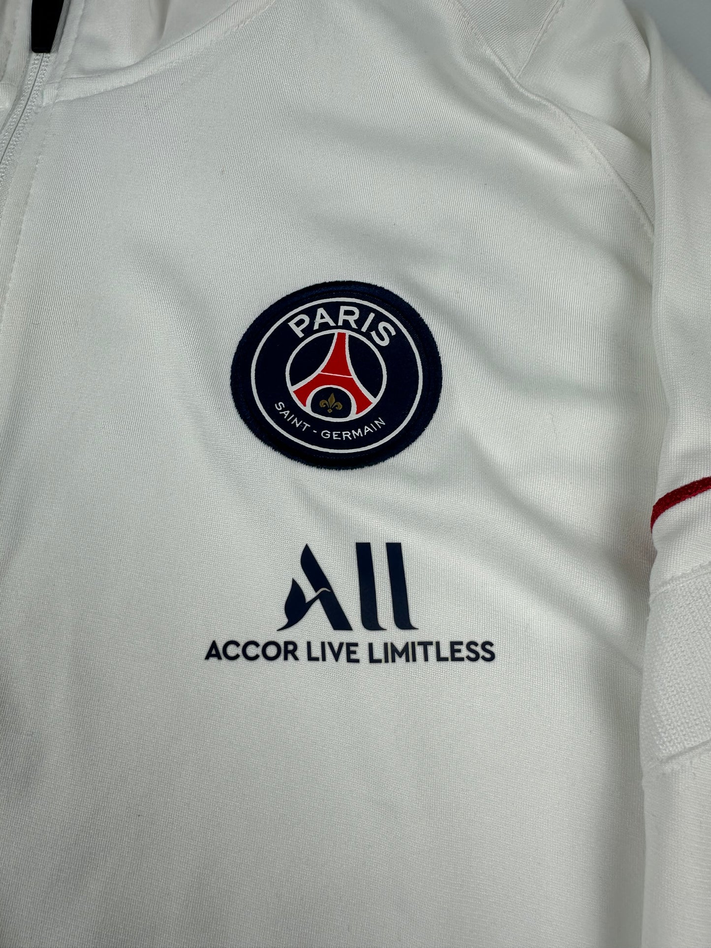 Nike PSG Fußball Trainings Jacke weiß XL