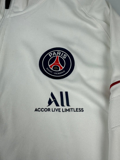 Nike PSG Fußball Trainings Jacke weiß XL