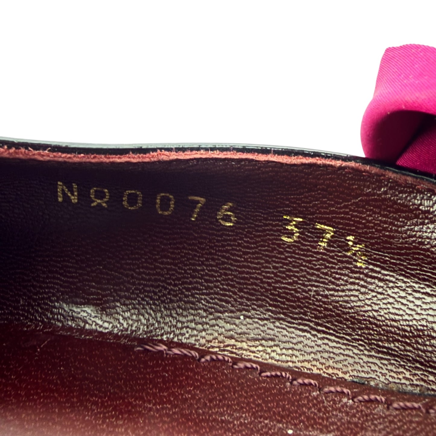 Vintage Louis Vuitton Heels schwarz Gr. 37,5