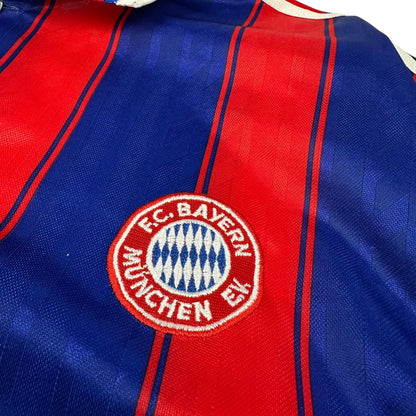 Vintage Adidas FC Bayern Fußball Trikot blau / rot L