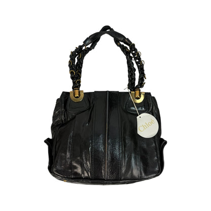 Vintage Chloé Handtasche schwarz / Gold
