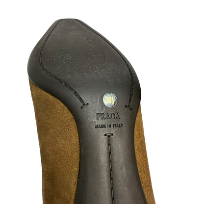 Vintage Prada Heels braun Gr. 39,5