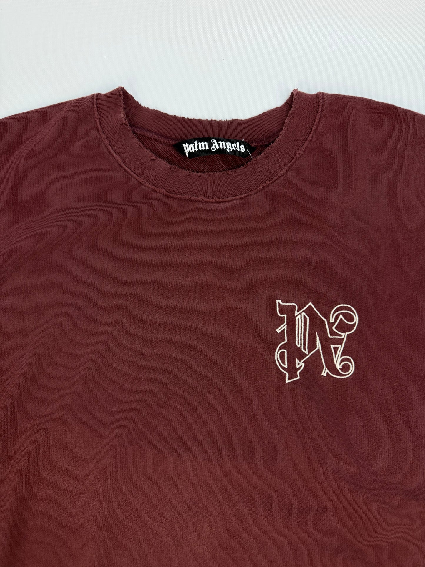 Palm Angels Pullover dunkelrot Gr. L