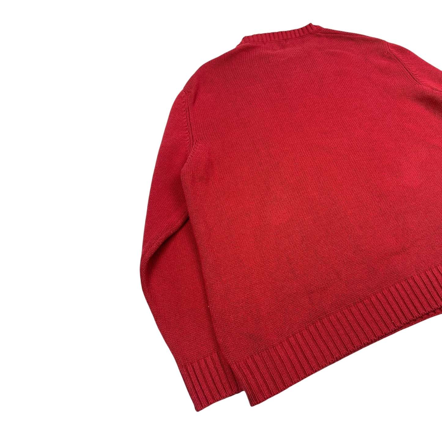Vintage Burberry Pullovet rot 7/XL