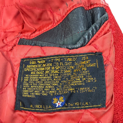 Vintage Avirex Lederjacke Gr. L