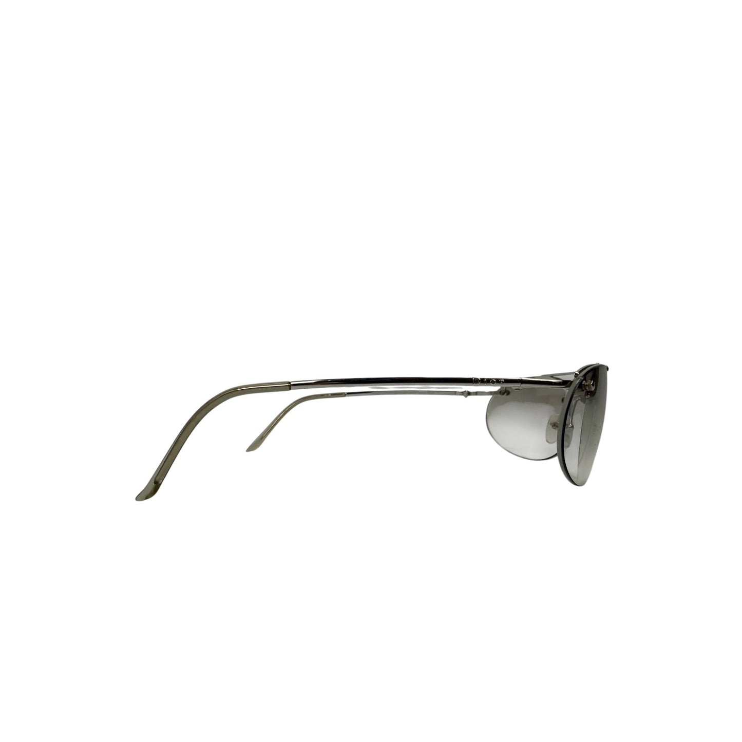 Vintage Christian Dior Brille Silber