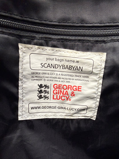 GG&L Handtasche Scandybabyan Schwarz / Braun