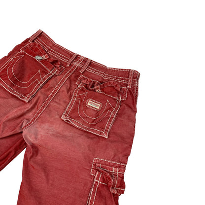 Vintage True Religion Shorts rot 38