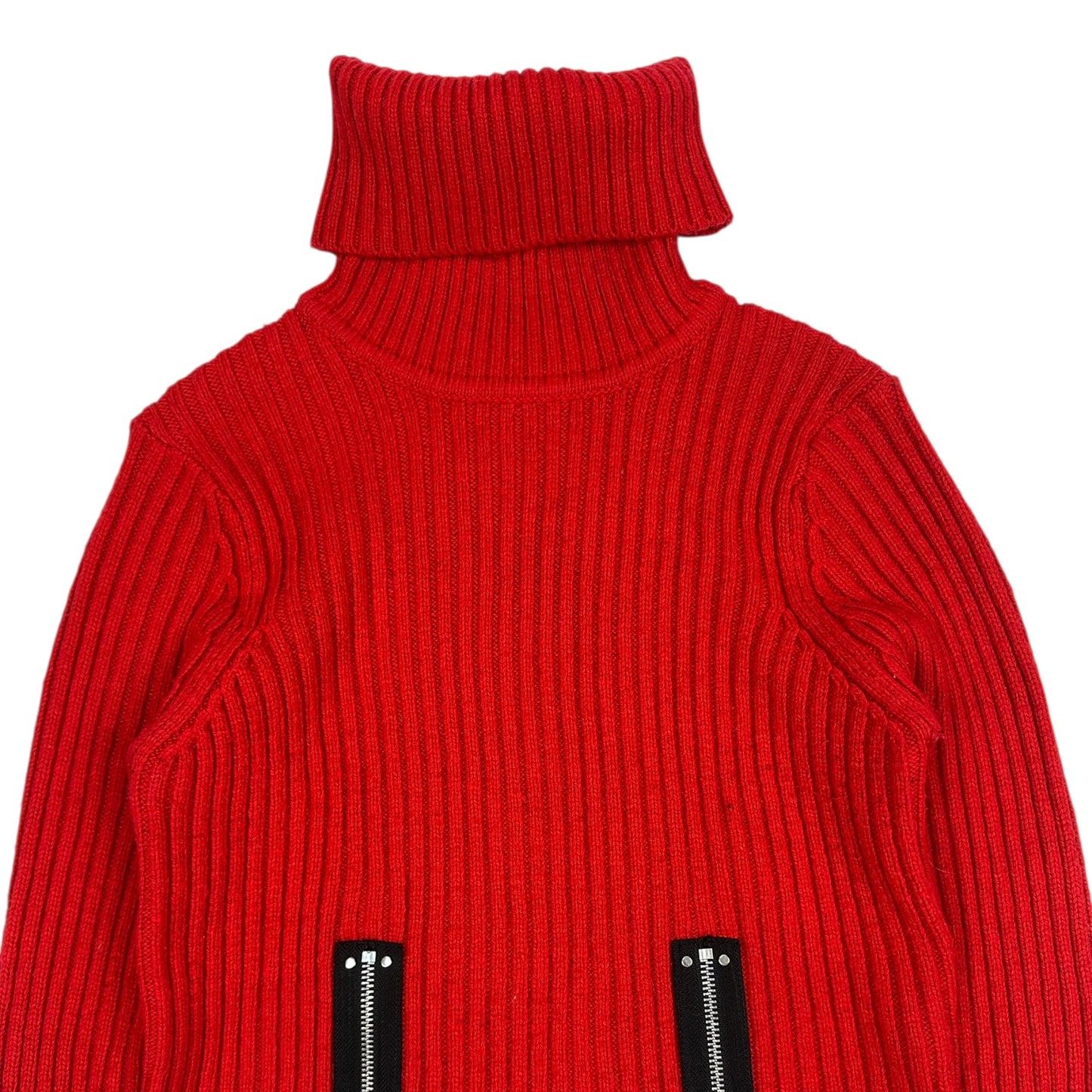 Vintage Jean Paul Gaultier Pullover Rot XS