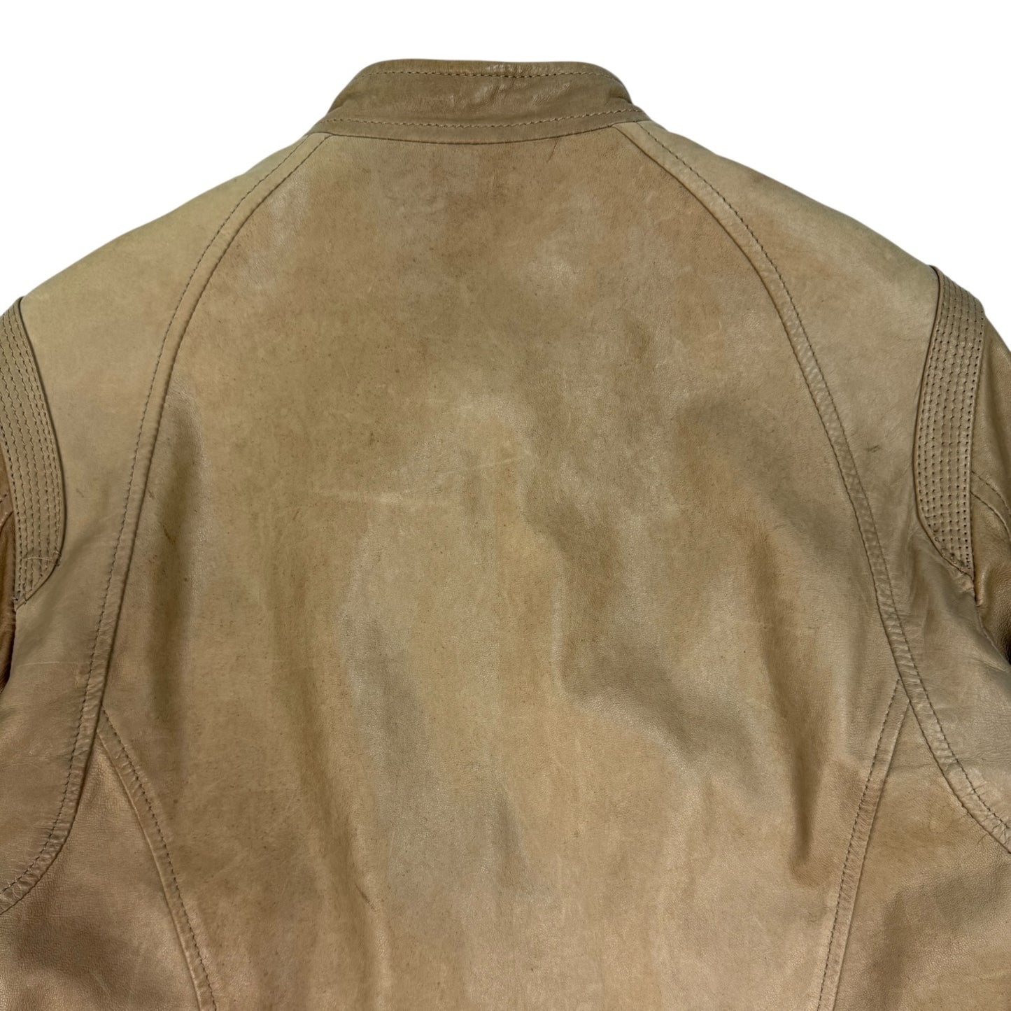 Vintage Just Cavalli Lederjacke braun Gr. 48