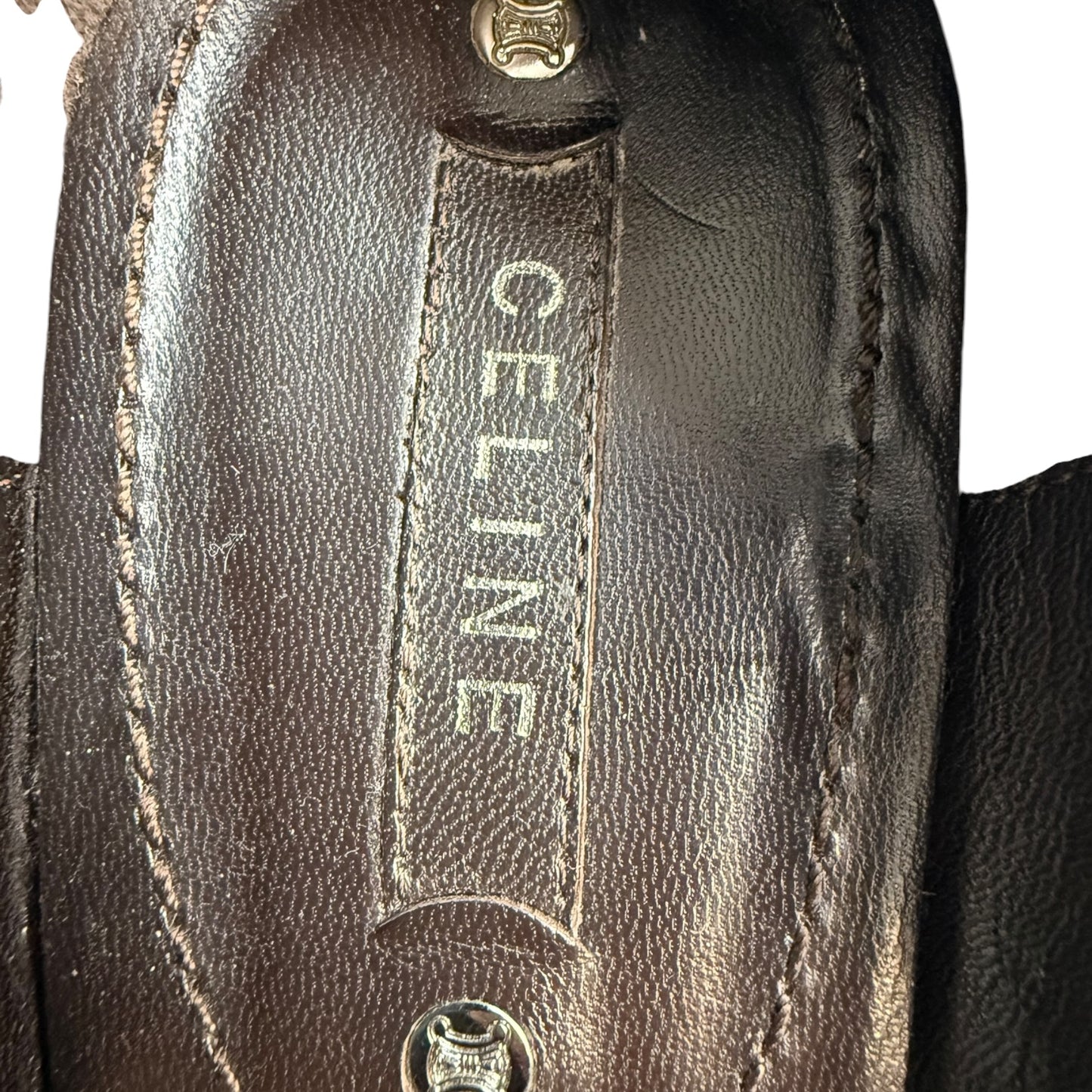 Vintage Celine Heels braun Gr. 38,5