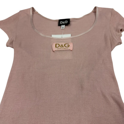 Vintage Dolce & Gabbana T-Shirt Rosa S