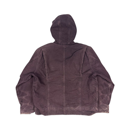Vintage Carhartt Jacke dunkelrot Gr. M Frauen: XL