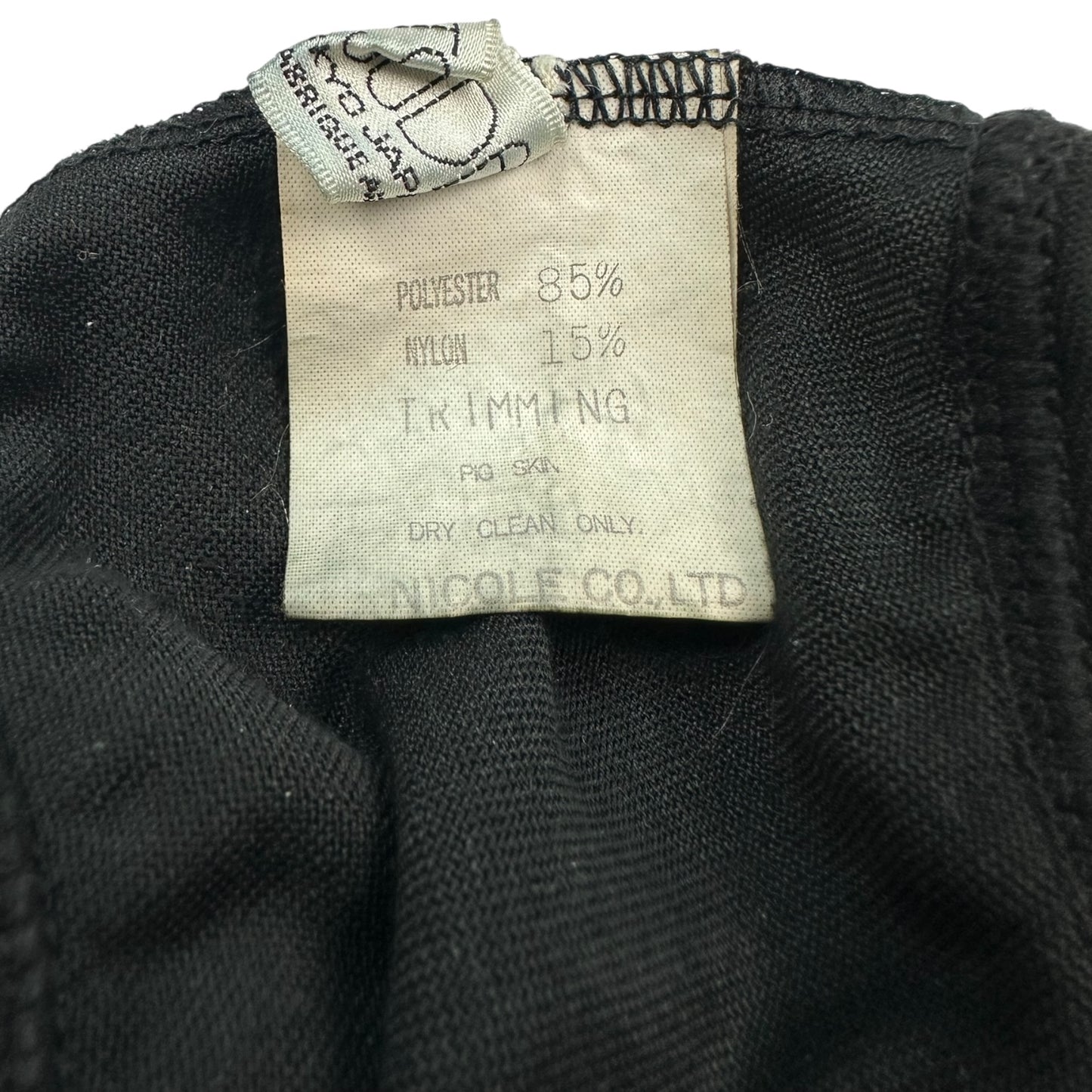 Vintage Matsuda Mütze schwarz