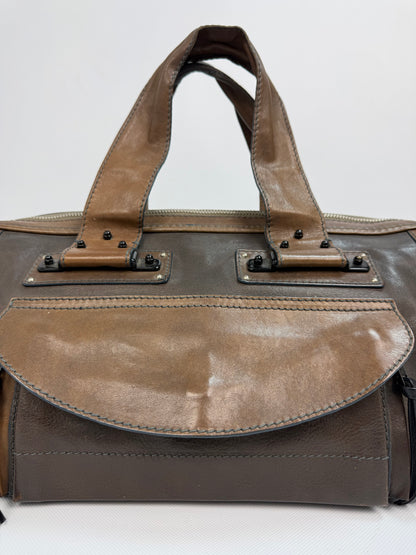 Vintage Chloé Handtasche braun / schwarz
